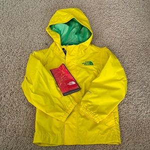 New North Face rain jacket